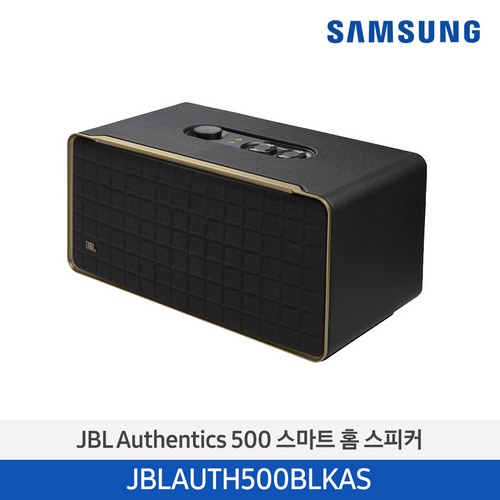 JBL Authentics 500 스마트 홈 스피커 JBLAUTH500BLKAS